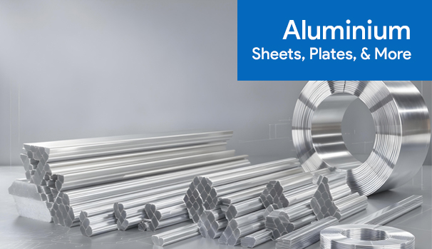 Aluminium Sheets, Plates, Rods, and Chequered Plates in Different Grades - Pratham Traders