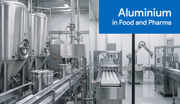 Aluminium in Food Processing & Pharmaceutical Industries